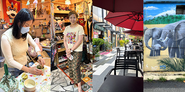 Kam Tin fun guide for Hong Kong weekends - Tina Lui makes matcha; Fanny Leung sells bright Indian clothes; wall murals